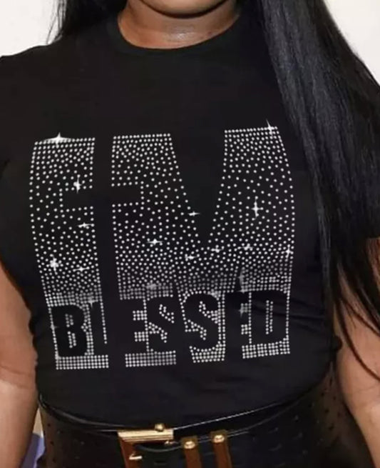 I’m Blessed black shirt