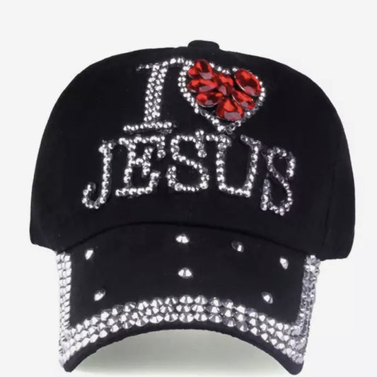 I Love Jesus Cap