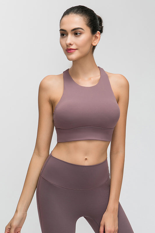Halter Keyhole Sports Bra - Get-In-Style-Boutique